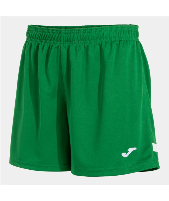Pantalón corto Joma Tokyo Mujer Verde Blanco