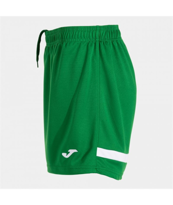 Calça Joma Mulher curto Tóquio Verde Branco