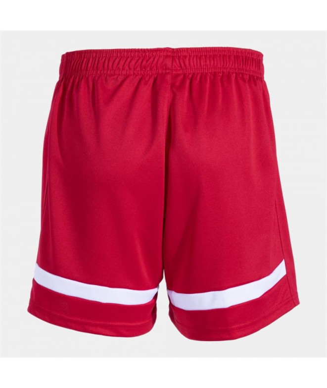 Calça Joma Mulher curto Tóquio Vermelho Branco