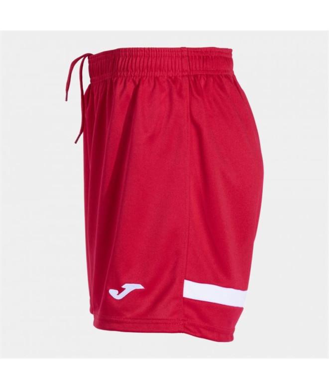 Pantalon Joma Femme court Tokyo Rouge Blanc