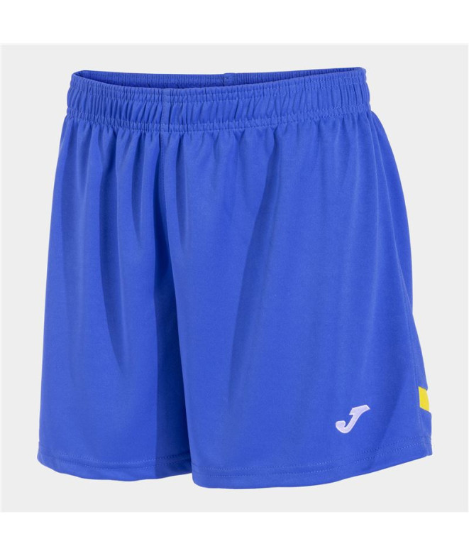 Calça Joma Mulher short Tokyo Royal Yellow