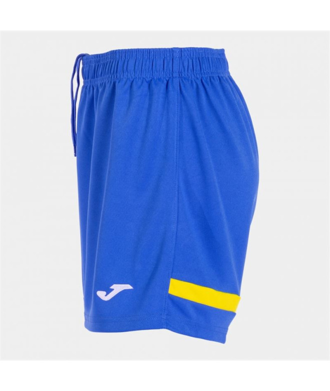 Calça Joma Mulher short Tokyo Royal Yellow