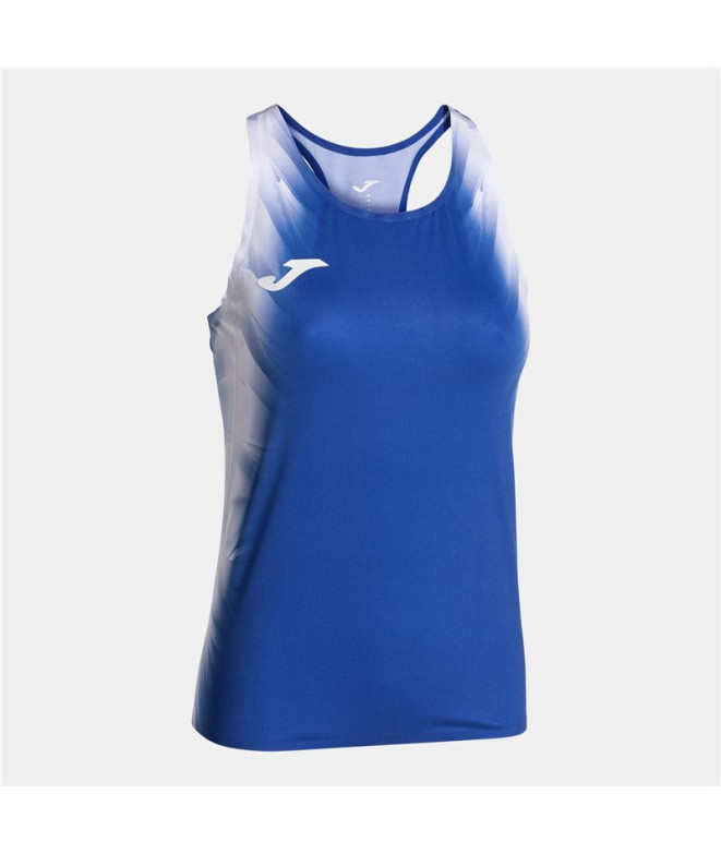 Camiseta De Running Joma Tirantes Elite XI Mujer Royal Blanco