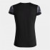 Camiseta Joma Mulher Manga curta Elite XI Preto Antracite