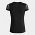 Camiseta Joma Mulher Manga curta Elite XI Preto Fluor Amarelo