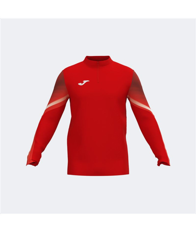 Sudadera de Running Joma Elite XI Mujer Rojo Blanco