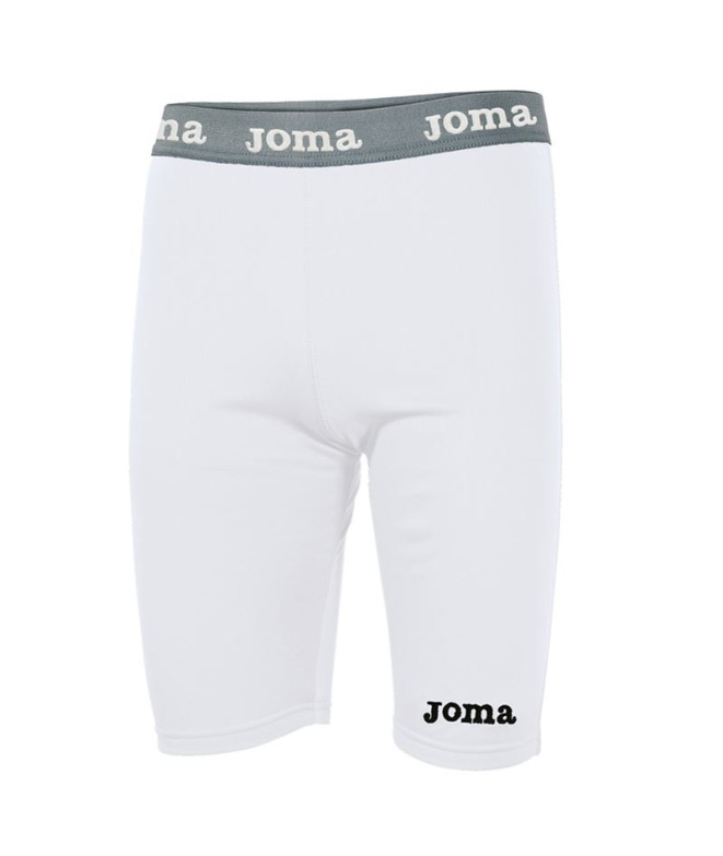 Collants Running Joma HommeEnfant Short en polaire Warm Fleece / Blanc