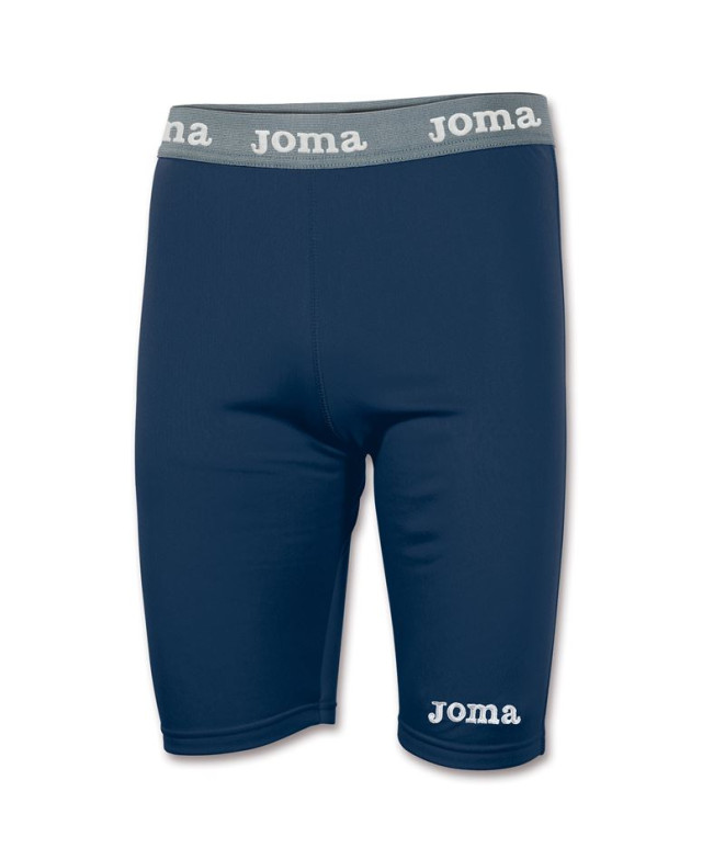 Mallas Cortas de Running Joma Warm Fleece Hombre/Niño Marino