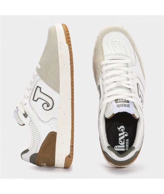 Chaussures Joma C.Flexys 2402 Blanc Beige