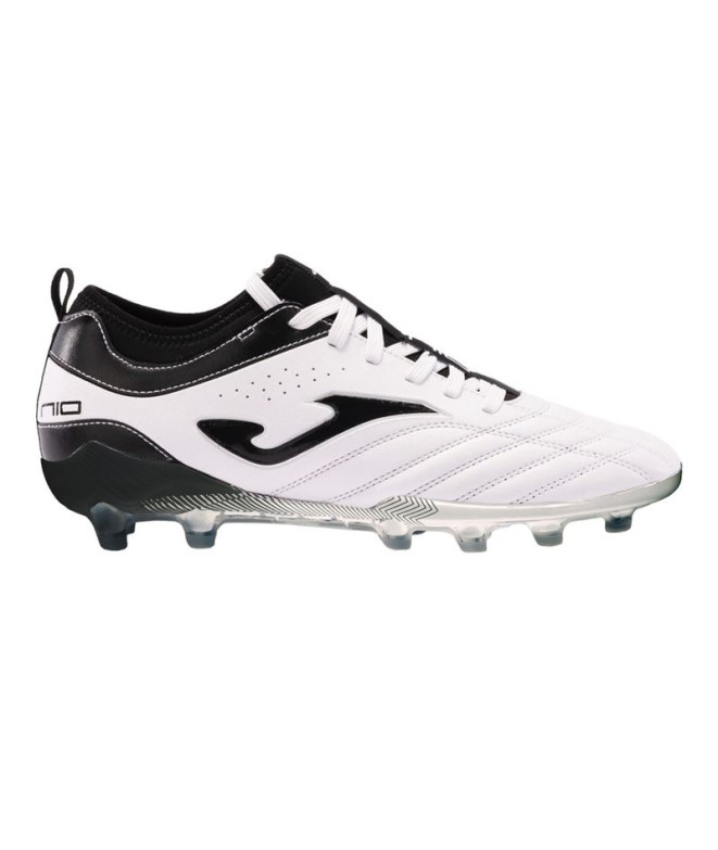 Football Joma Numero-10 2402 White Black Firm Ground boots