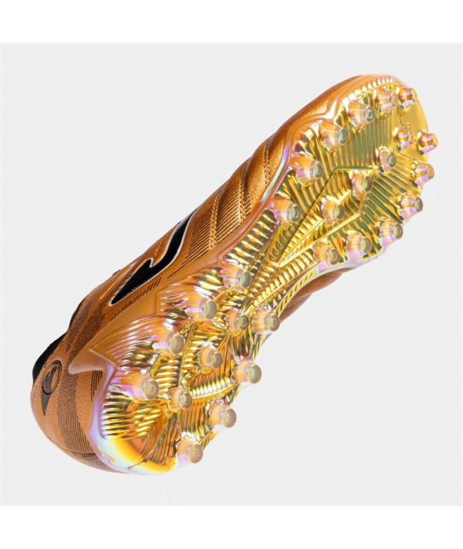 Futebol Joma Powerful Cup 2418 Black Gold Relva...
