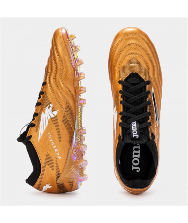 Futebol Joma Powerful Cup 2418 Black Gold Relva...