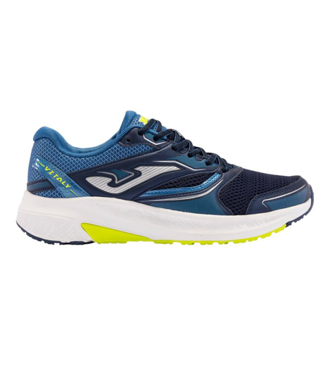 Zapatillas Running Joma Vitaly 2403 Marino Amarillo Hombre