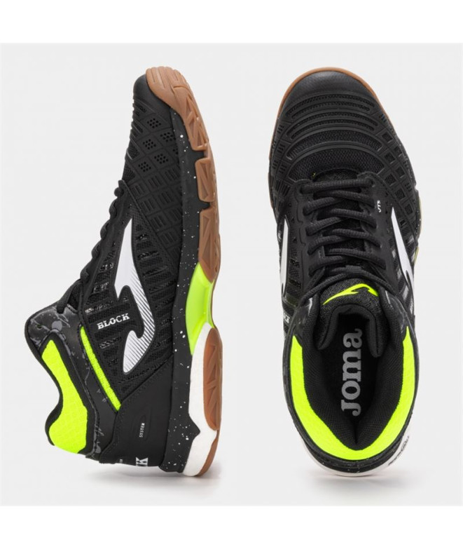 Zapatillas Joma V.Blok 2401 Negro Amarillo...