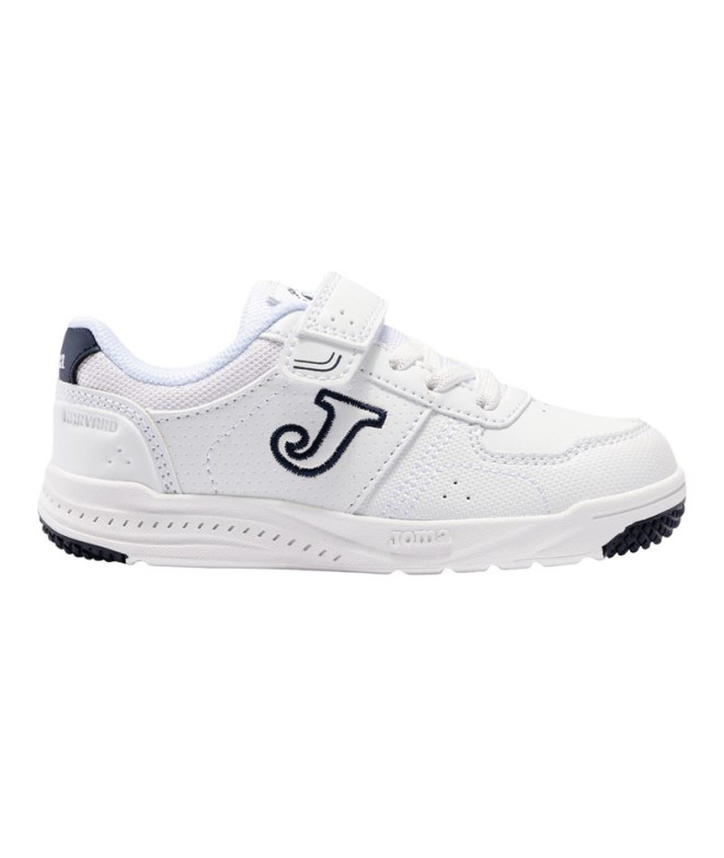 Zapatillas Joma Harvard 2203 Blanco Marino Infantil