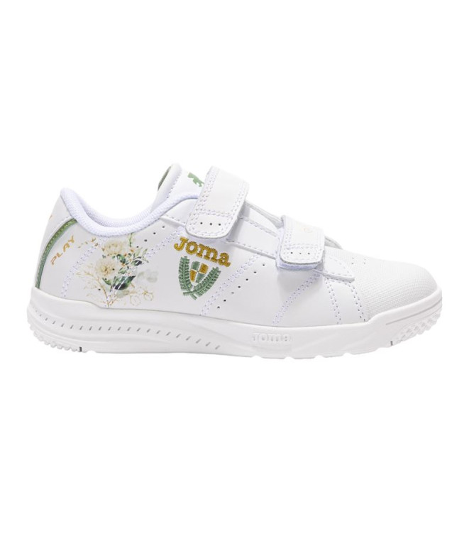 Sapatilhas Joma W.Play 2432 Branco Verde Infantil