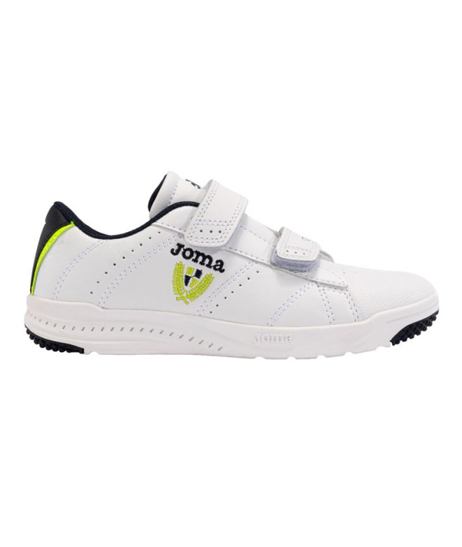 Chaussures Joma W.Play 2452 Lime White Enfant