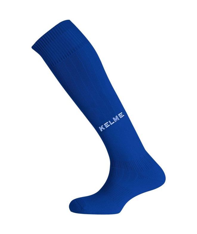 Chaussettes Football Kelme de Long Sock One Royal and White