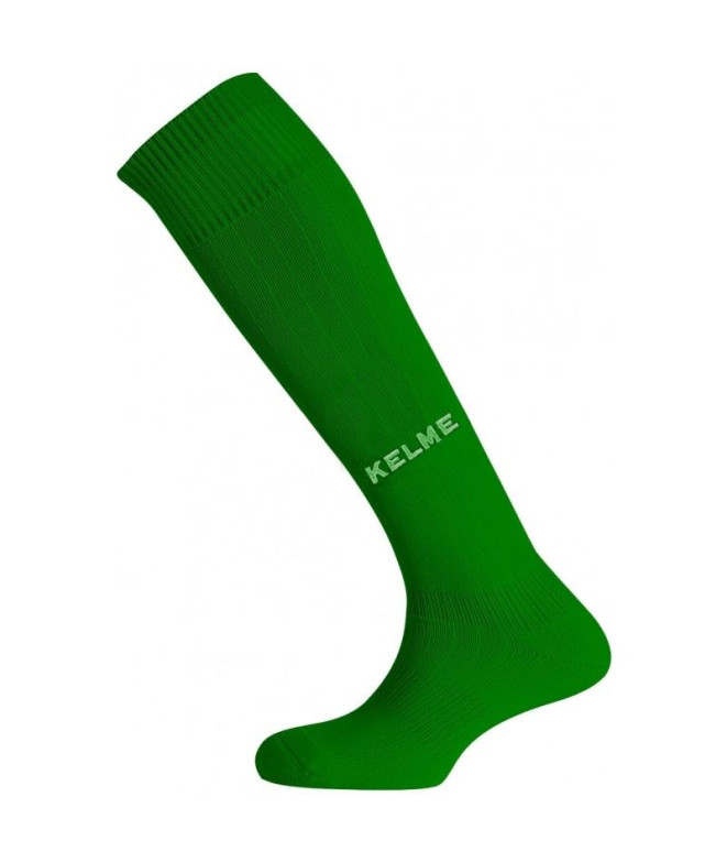 Medias de Fútbol Kelme Long Sock One Verde y Blanco