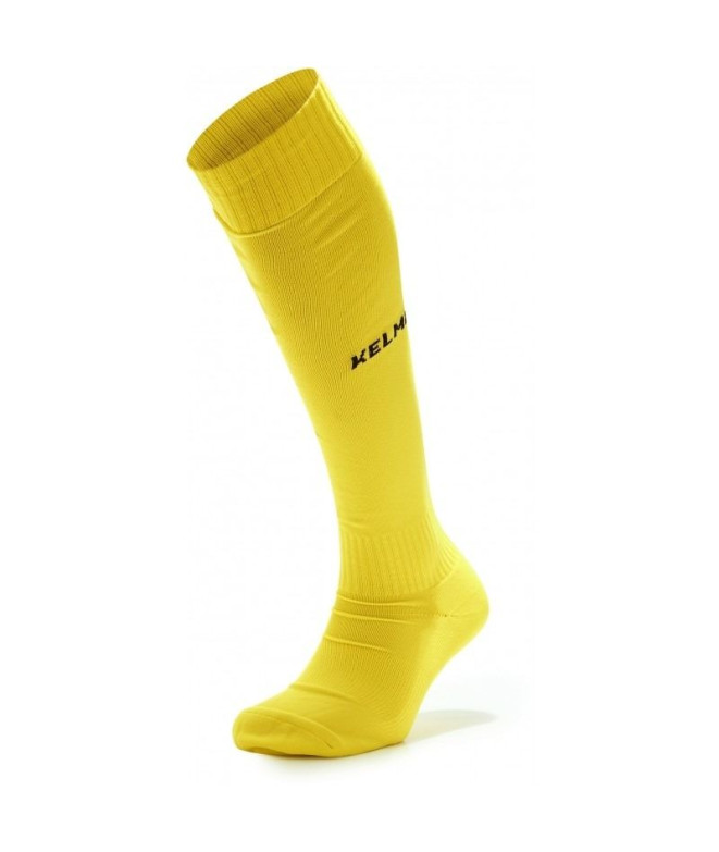 Medias de Fútbol Kelme Long Sock One Amarillo y Negro
