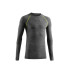 T-shirt de Trail Lurbel Manches Longues Merino Homme Gris/Pistache