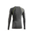 Camiseta de Trail Lurbel Merino de Mangas Longas Homem Cinza/Pistacho