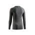 Camiseta de Trail Lurbel Merino de Mangas Longas Mulher Cinza/Turquesa