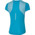 T-shirt Running Mizuno Femme by Dryaeroflow Tee Medium Blue