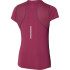 Camiseta de Running Mizuno Dryaeroflow Tee Mujer Morado Ciruela
