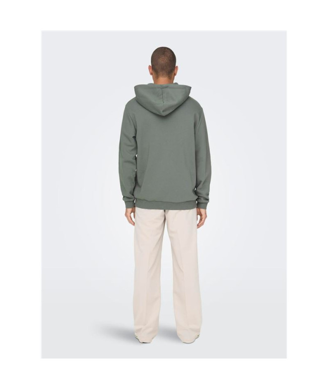 Sweat Only & Sons ceres ie Castor Gray Homme