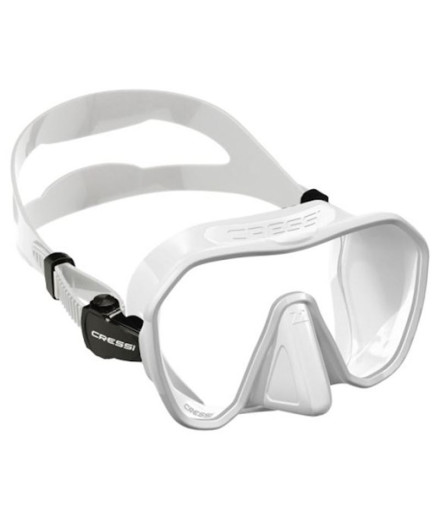 Máscara de Buceo Cressi Zs2 Medium Unisex Blanco