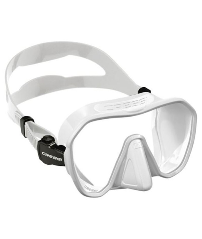 Máscara de Buceo Cressi Zs2 Medium Unisex Blanco