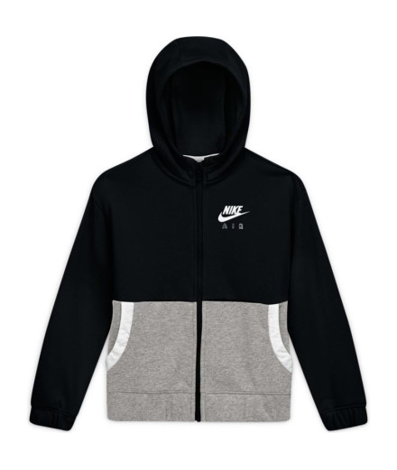 Chaqueta Nike Air Negro/Gris Infantil