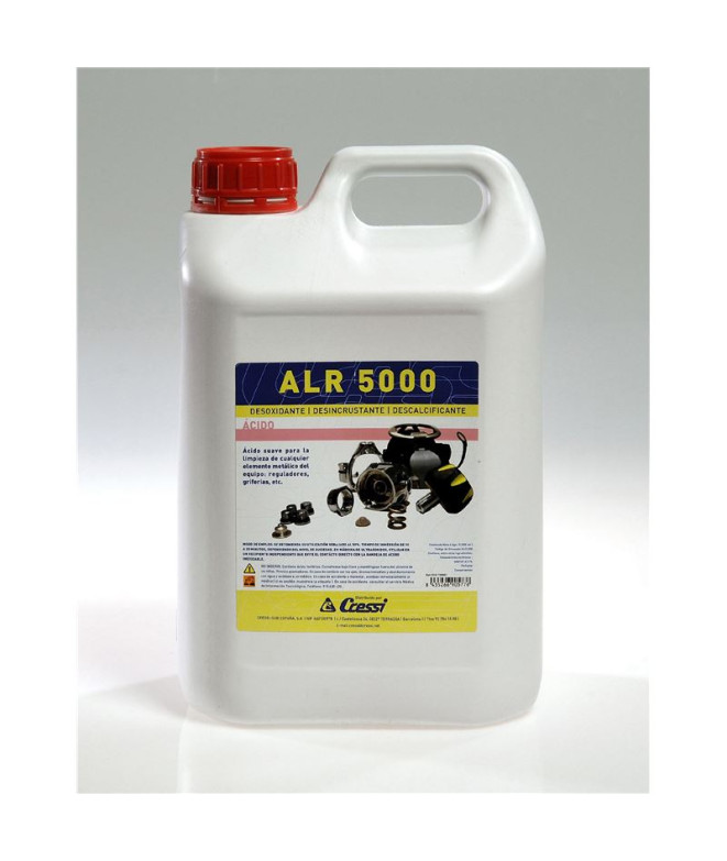 ALR 5000 (Acide de nettoyage des régulateurs) 5L Cressi