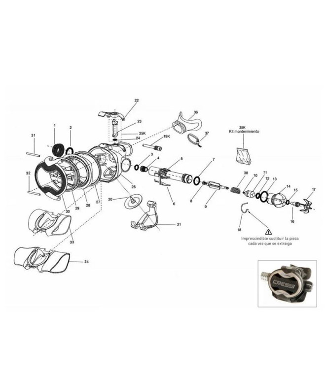 Cressi Dive-Predive Ellipse Balanced Body-Embelizer