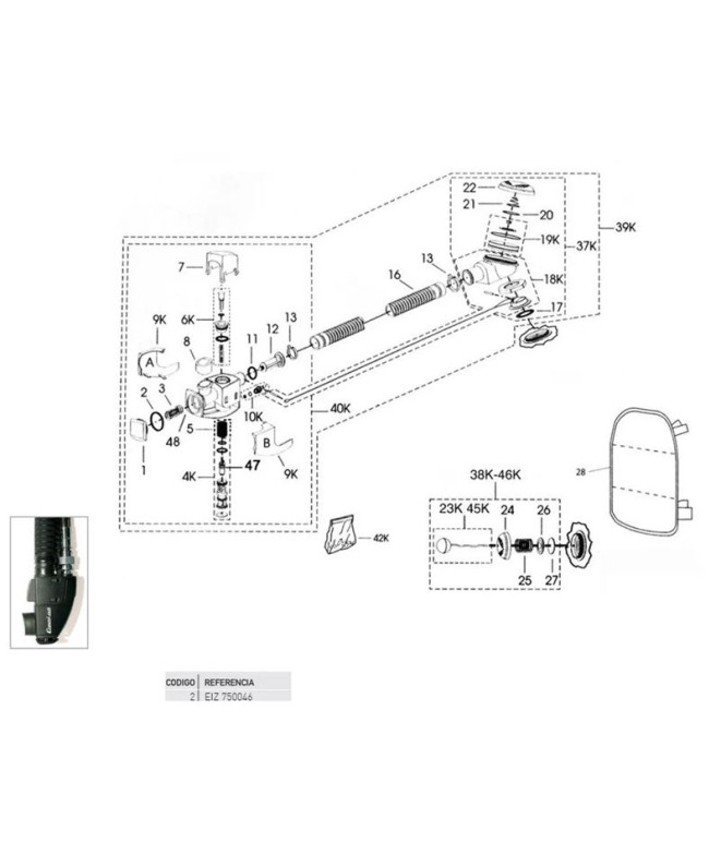 Cressi Direct System Pushbutton Emptying Toric