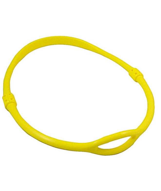 Colar porta-polvo de silicone Cressi Amarelo 81Cm