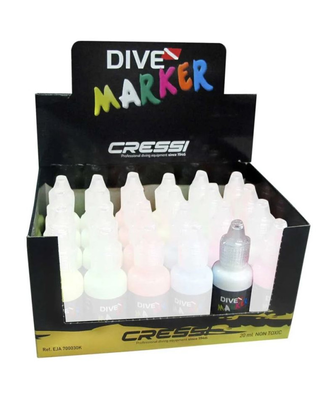 Pintura Cressi Dive Marker Blanco 20 ml