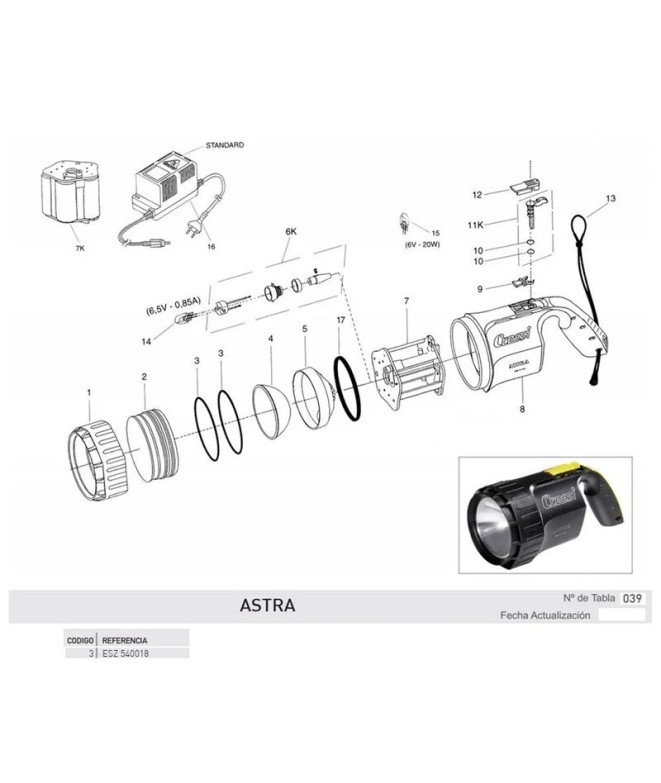 Cressi Oblo Astra Toricas