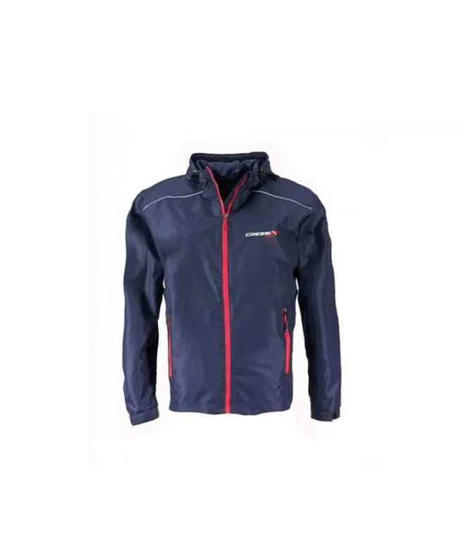 Cortavientos Cressi Team Hombre Navy-Rojo Cressi
