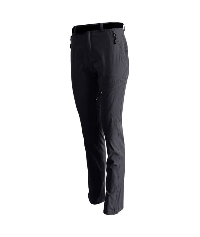 Pantalon Outdoor Joluvi Soft4Pant Negro Mujer