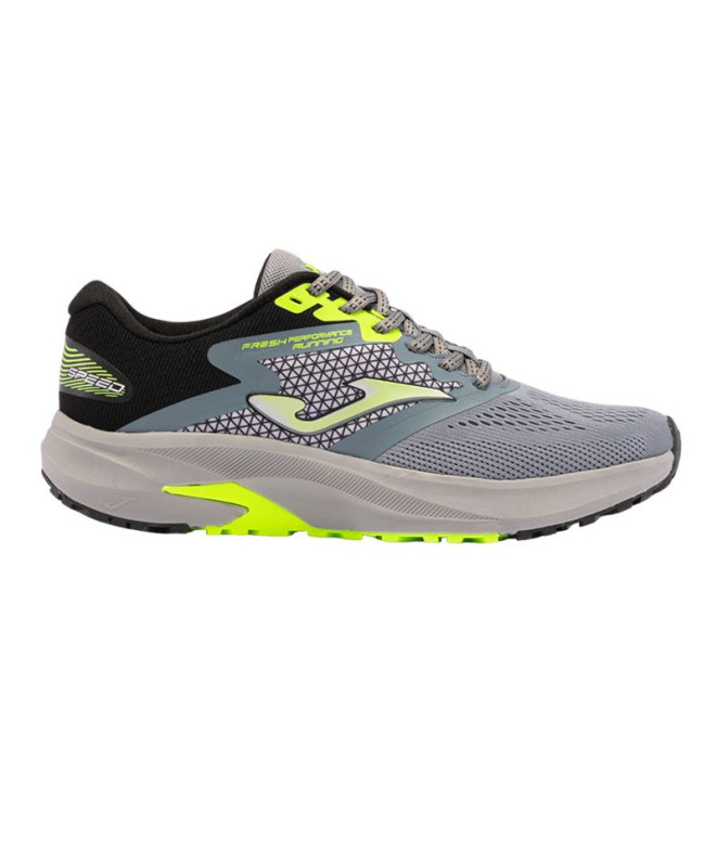 Chaussures Joma Speed 2431 Gris Jaune Fluorescent