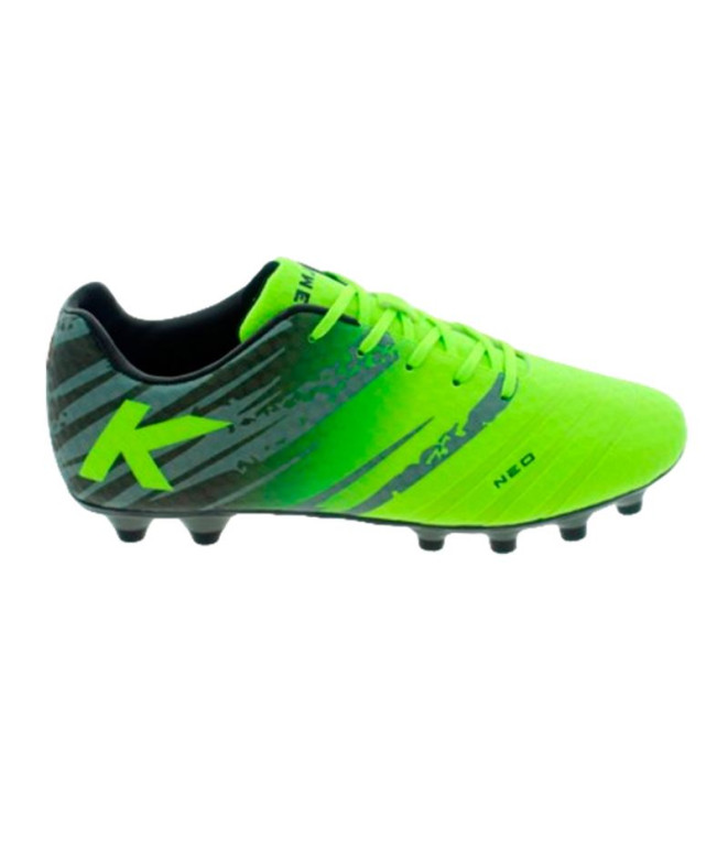 Futebol Kelme Homem Botas de Neo Mg Lime & Black