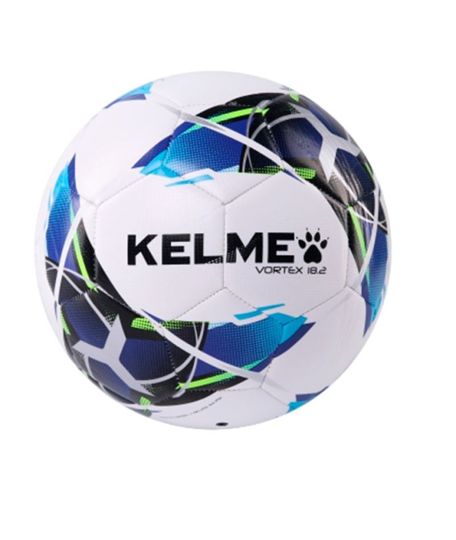 Ballons Football Kelme de Ball New Thunder White & Royal