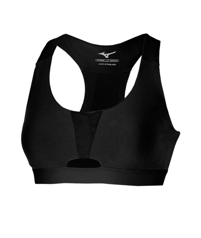 Sutiã esportivo Fitness Mizuno Mulher from Soutien de apoio elevado Preto