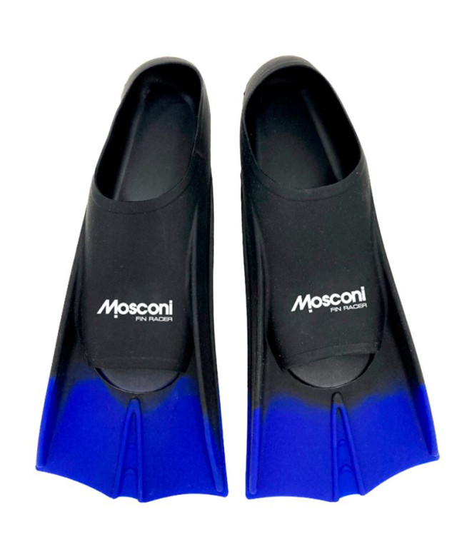 Natação Mosconi Barbatana da Fin Racer V2 Black-Blue Ink