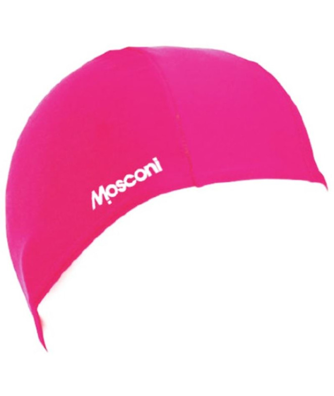 Boné natação Mosconi Infantil de Polyester Casquet Fuxia