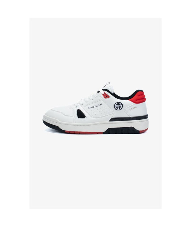 Chaussures Sergio Tacchini Milano Blanc Rouge