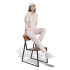 Pantalons adidas Femme Essentials Small Logo Feel Cozy Open Hem Rose