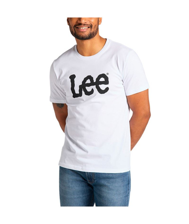 Camisetas Lee Wobbly Logo  Hombre